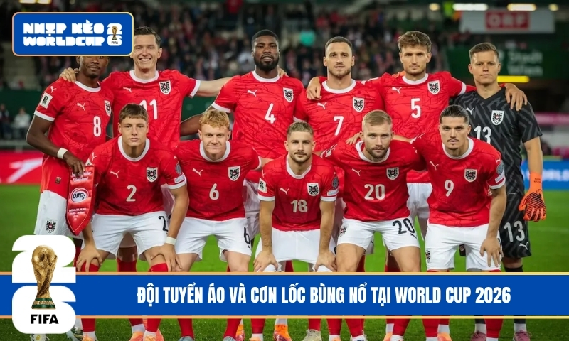 Teams photo of Austria before match