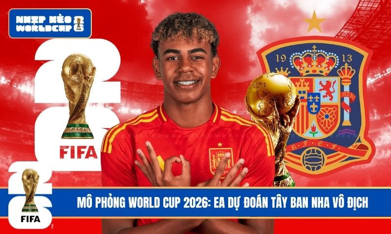 Mô phỏng World Cup 2026: EA dự đoán Tây Ban Nha vô địch
